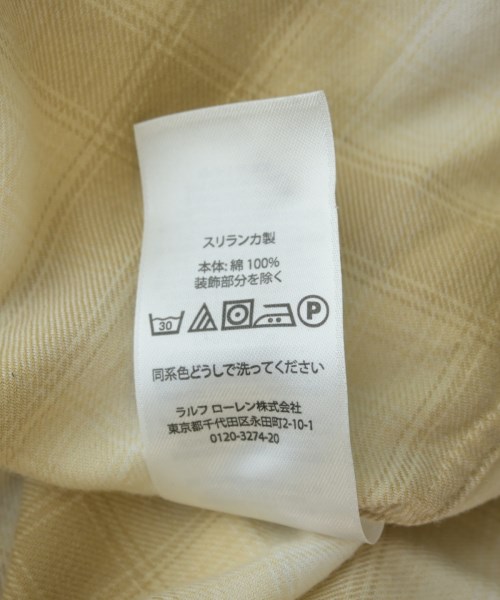Polo Ralph Lauren（ポロラルフローレン）カジュアルシャツ ベージュ サイズ:M メンズ/2200706760095