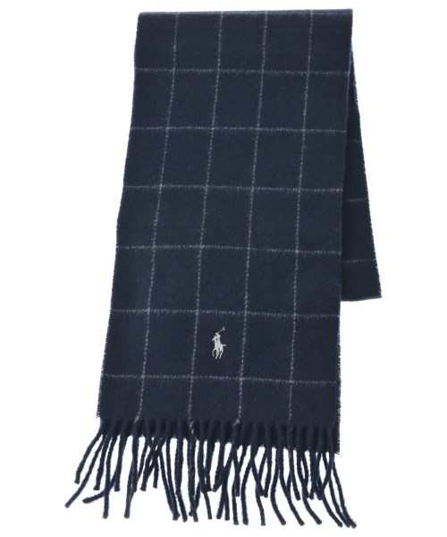 Polo Ralph Lauren(ポロラルフローレン)マフラー 紺 サイズ:-/2200663369157