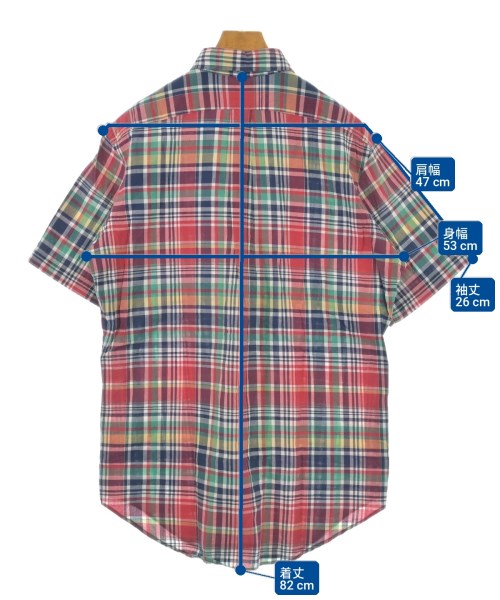 Ralph Lauren（ラルフローレン）カジュアルシャツ 赤 サイズ:M メンズ/2200725559021