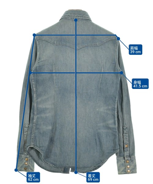 Ralph Lauren（ラルフローレン）カジュアルシャツ 青 サイズ:2(M位) レディース/2200718952181