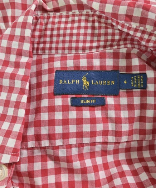 Polo Ralph Lauren（ポロラルフローレン）カジュアルシャツ 赤 サイズ:4(XL位) レディース/2200720114041