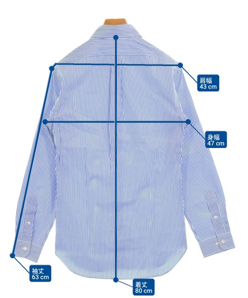 Ralph Lauren（ラルフローレン）カジュアルシャツ 青 サイズ:14 1/2(XS位) メンズ/2200720333022