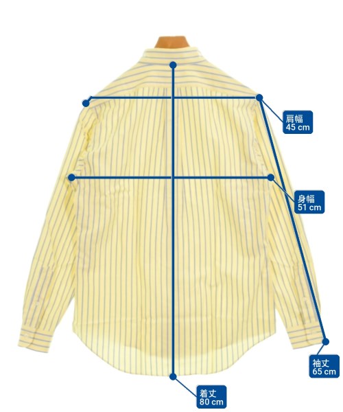 Ralph Lauren（ラルフローレン）カジュアルシャツ 黄 サイズ:M メンズ/2200720448221