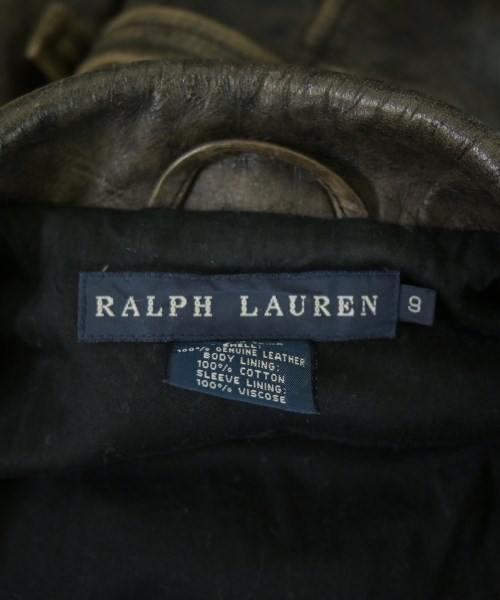 Ralph Lauren（ラルフローレン）ライダース 茶 サイズ:9(M位) レディース/2200722877029