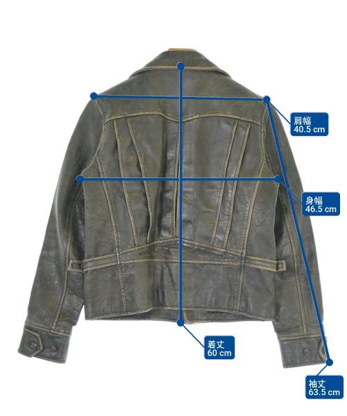 Ralph Lauren（ラルフローレン）ライダース 茶 サイズ:9(M位) レディース/2200722877029