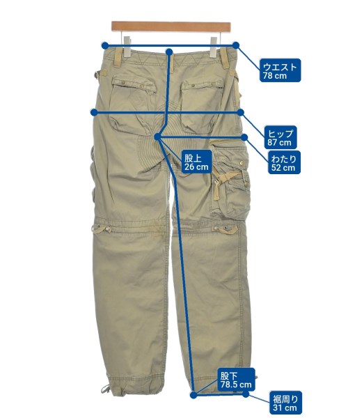 Ralph Lauren（ラルフローレン）カーゴパンツ ベージュ サイズ:11(M位) メンズ/2200723564010