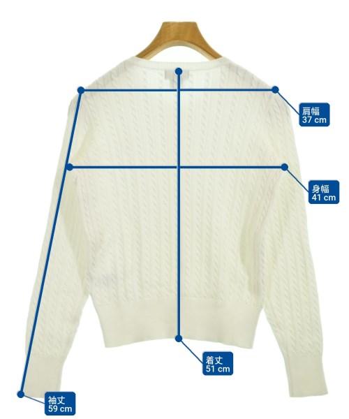 Ralph Lauren（ラルフローレン）カーディガン 白 サイズ:XL レディース/2200724612093