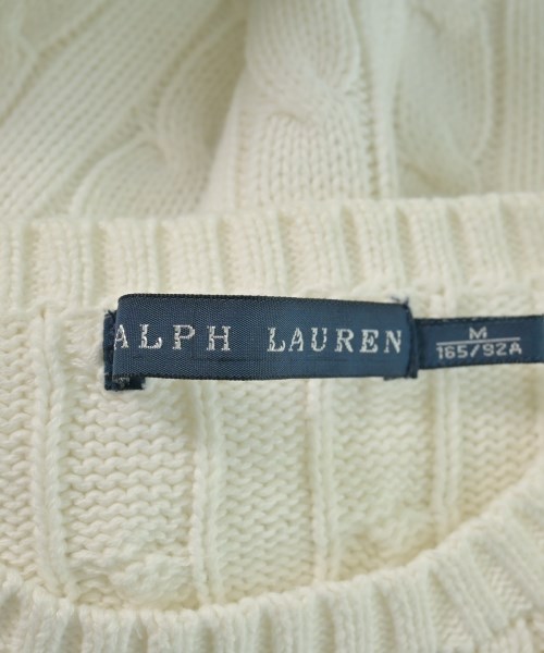 Ralph Lauren（ラルフローレン）ニット・セーター 白 サイズ:M レディース/2200724612109