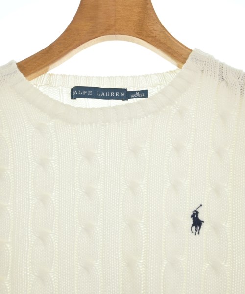 Ralph Lauren（ラルフローレン）ニット・セーター 白 サイズ:M レディース/2200724612109