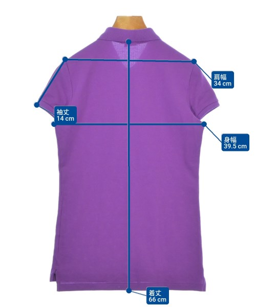 Ralph Lauren（ラルフローレン）ポロシャツ 紫 サイズ:S レディース/2200684119083