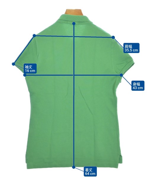 Ralph Lauren（ラルフローレン）ポロシャツ 緑 サイズ:M レディース/2200684119090