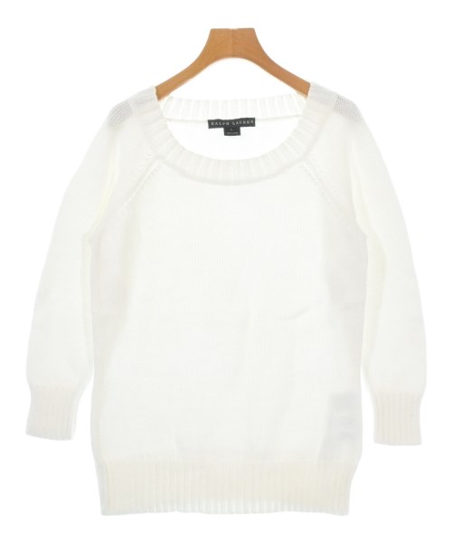 Ralph Lauren(ラルフローレン)ニット・セーター 白 サイズ:L/2200688135034