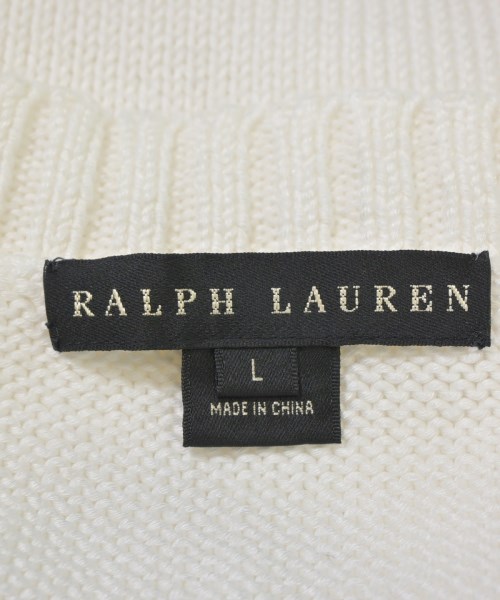 Ralph Lauren（ラルフローレン）ニット・セーター 白 サイズ:L レディース/2200688135034