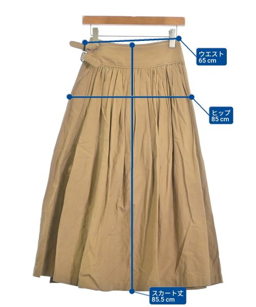 Ralph Lauren（ラルフローレン）ロング・マキシ丈スカート 茶 サイズ:-(S位) レディース/2200689977077