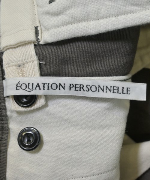 EQUATION PERSONNELLE（エカッション）カーゴパンツ カーキ サイズ:2(M位) メンズ/2200690793161