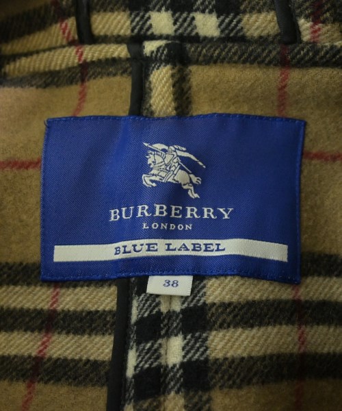 BURBERRY BLUE LABEL（バーバリーブルーレーベル）ダッフルコート 黒 サイズ:38(M位) レディース/2200623869017