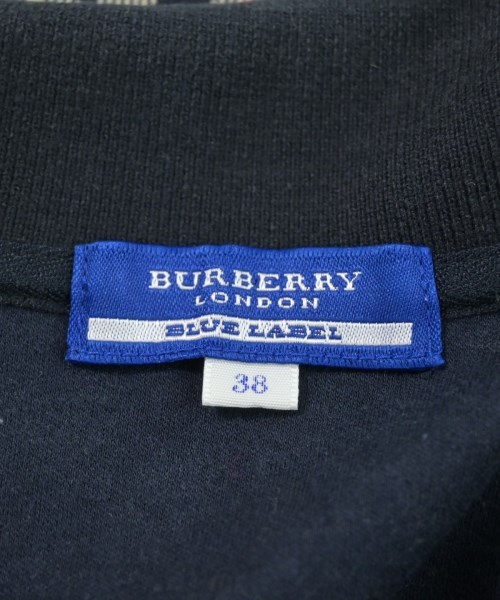BURBERRY BLUE LABEL（バーバリーブルーレーベル）ポロシャツ 黒 サイズ:38(M位) レディース/2200610706134