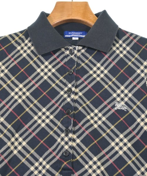 BURBERRY BLUE LABEL（バーバリーブルーレーベル）ポロシャツ 黒 サイズ:38(M位) レディース/2200610706134