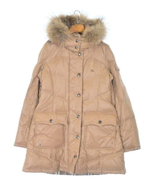 BURBERRY BLUE LABEL(バーバリーブルーレーベル)ダウンコート 茶 サイズ:40(M位)/2200661641040