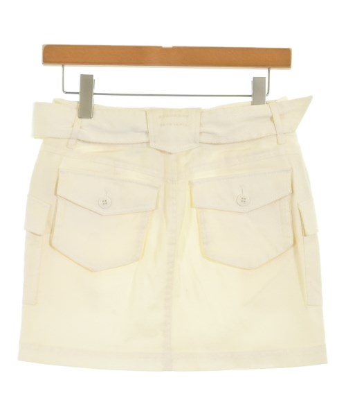 BURBERRY BLUE LABEL（バーバリーブルーレーベル）ミニスカート 白 サイズ:38(M位) レディース/2200712141048