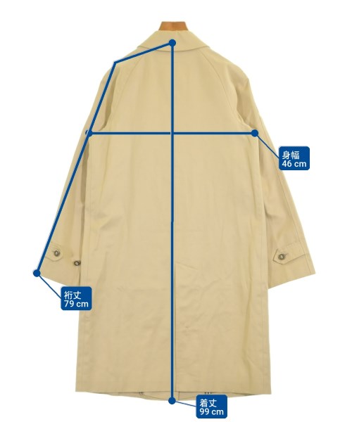 BURBERRY BLUE LABEL（バーバリーブルーレーベル）ステンカラーコート ベージュ サイズ:38(M位) レディース/2200717346011