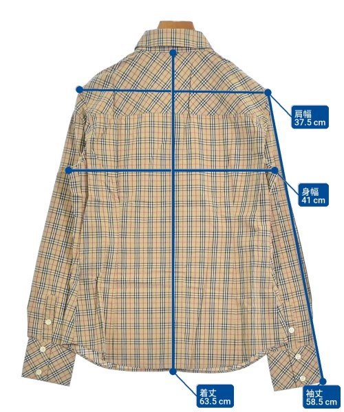 BURBERRY BLUE LABEL（バーバリーブルーレーベル）カジュアルシャツ ベージュ サイズ:40(M位) レディース/2200696598074