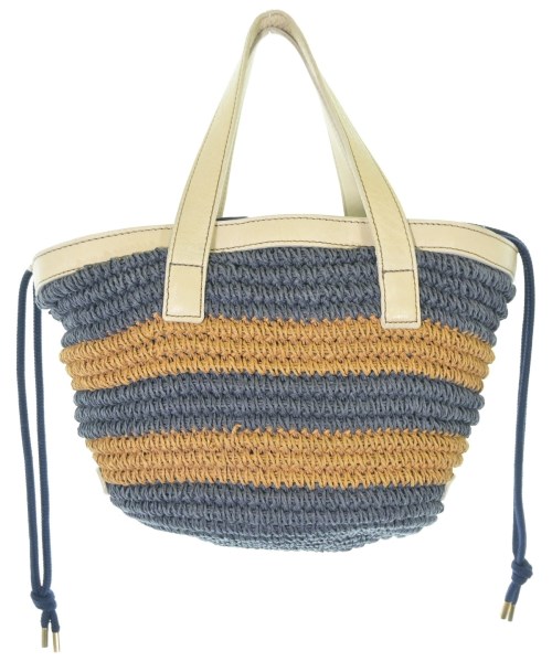 BURBERRY BLUE LABEL（バーバリーブルーレーベル）かごバッグ 紺 サイズ:- レディース/2200705334150