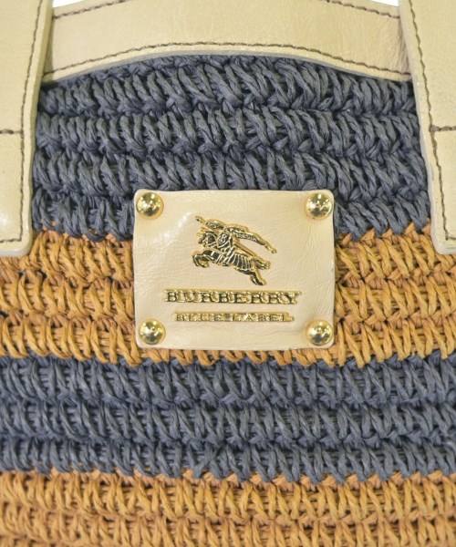 BURBERRY BLUE LABEL（バーバリーブルーレーベル）かごバッグ 紺 サイズ:- レディース/2200705334150