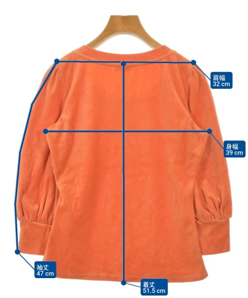 BURBERRY BLUE LABEL（バーバリーブルーレーベル）Tシャツ・カットソー オレンジ サイズ:38(M位) レディース/2200705350211
