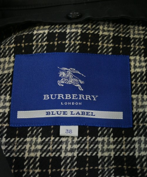 BURBERRY BLUE LABEL（バーバリーブルーレーベル）トレンチコート 黒 サイズ:38(M位) レディース/2200709993216