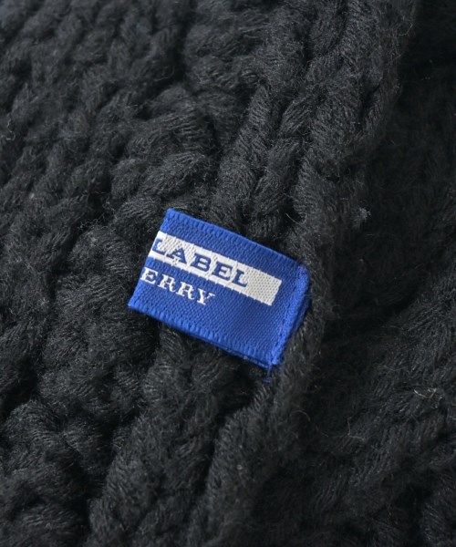BURBERRY BLUE LABEL（バーバリーブルーレーベル）マフラー 黒 サイズ:- レディース/2200730061038