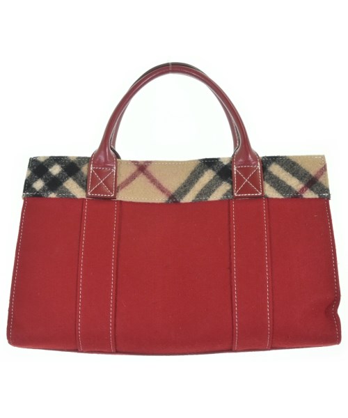 BURBERRY BLUE LABEL（バーバリーブルーレーベル）トートバッグ 赤 サイズ:- レディース/2200716048176