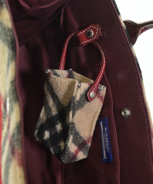 BURBERRY BLUE LABEL（バーバリーブルーレーベル）トートバッグ 赤 サイズ:- レディース/2200716048176