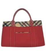 BURBERRY BLUE LABEL（バーバリーブルーレーベル）トートバッグ 赤 サイズ:- レディース/2200716048176