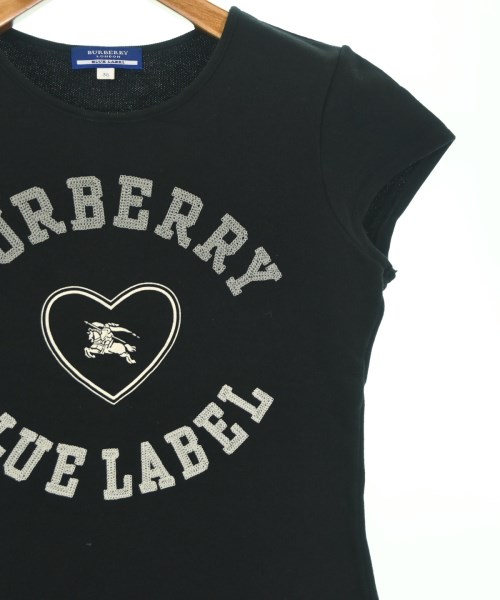 BURBERRY BLUE LABEL（バーバリーブルーレーベル）Tシャツ・カットソー 黒 サイズ:38(M位) レディース/2200685946176