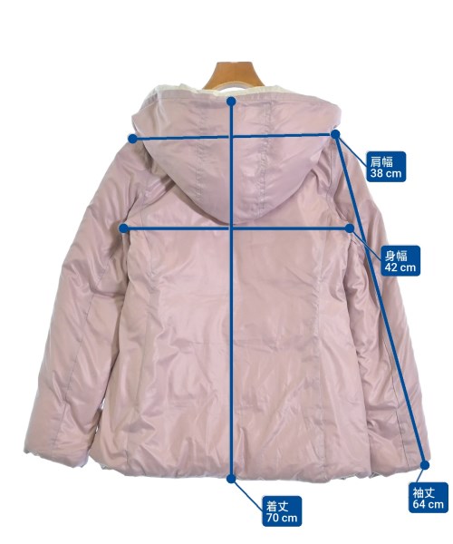 BURBERRY BLUE LABEL（バーバリーブルーレーベル）ダウンジャケット/ダウンベスト ピンク サイズ:36(S位) レディース/2200681583023