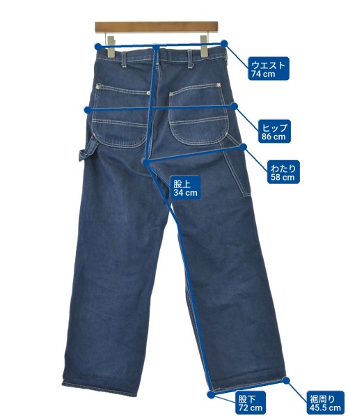 BEAMS BOY（ビームスボーイ）デニムパンツ 紺 サイズ:0(XS位) レディース/2200620004077