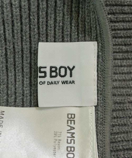 BEAMS BOY（ビームスボーイ）ベスト グレー サイズ:F レディース/2200633437022
