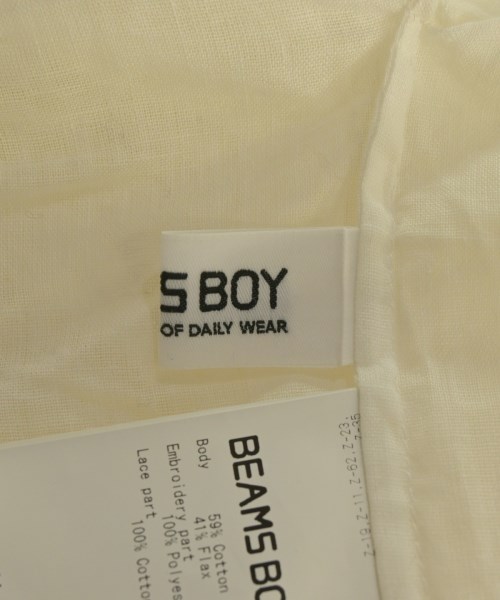 BEAMS BOY（ビームスボーイ）ブラウス 白 サイズ:F レディース/2200619435158