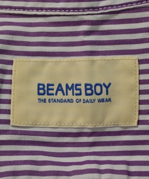 BEAMS BOY（ビームスボーイ）シャツワンピース 紫 サイズ:F レディース/2200620924016