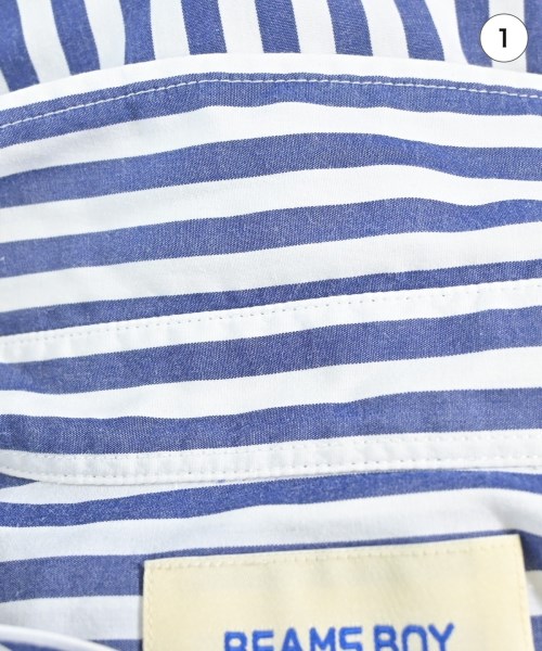 BEAMS BOY（ビームスボーイ）シャツワンピース 紺 サイズ:-(M位) レディース/2200635684011