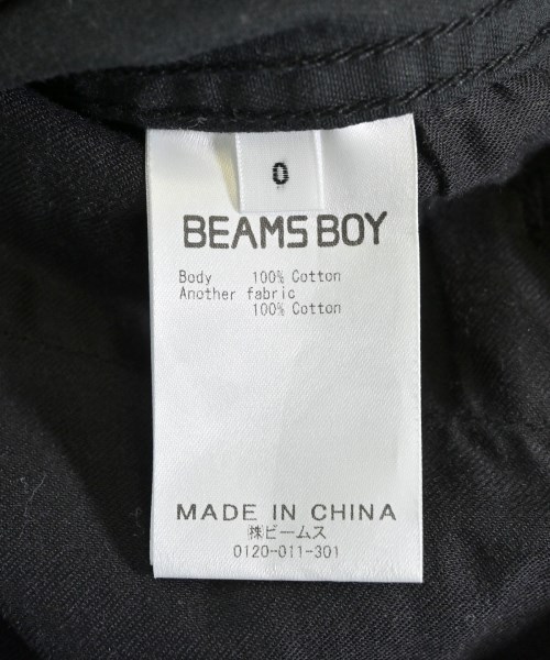 BEAMS BOY（ビームスボーイ）チノパン 黒 サイズ:0(XS位) レディース/2200637963138
