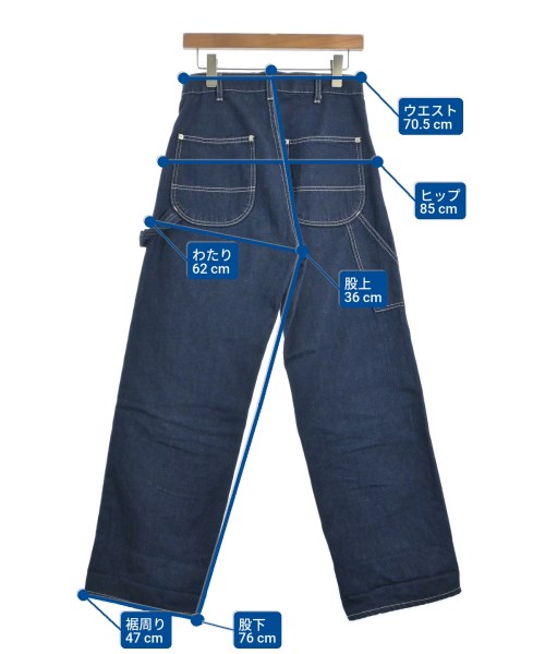BEAMS BOY（ビームスボーイ）デニムパンツ 青 サイズ:0(XS位) レディース/2200637963190