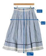 BEAMS BOY（ビームスボーイ）ロング・マキシ丈スカート 青 サイズ:1(S位) レディース/2200634998027