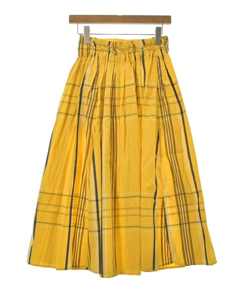 BEAMS BOY（ビームスボーイ）ロング・マキシ丈スカート 黄 サイズ:-(M位) レディース/2200633822118