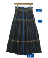 BEAMS BOY（ビームスボーイ）ロング・マキシ丈スカート 紺 サイズ:-(S位) レディース/2200629790018