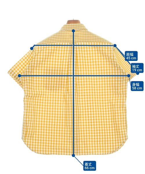 BEAMS BOY（ビームスボーイ）カジュアルシャツ 黄 サイズ:-(M位) メンズ/2200641549168