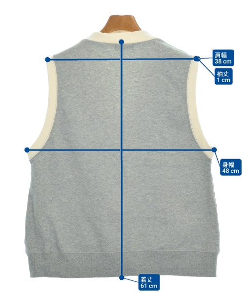 BEAMS BOY（ビームスボーイ）ノースリーブ グレー サイズ:F レディース/2200641766251