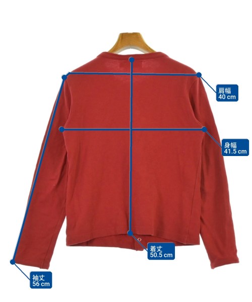 BEAMS BOY（ビームスボーイ）カーディガン 赤 サイズ:1(S位) レディース/2200629284067