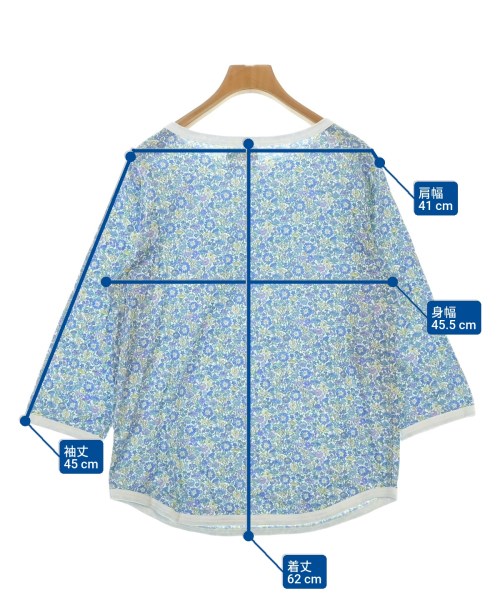 BEAMS BOY（ビームスボーイ）Tシャツ・カットソー 青 サイズ:2(M位) レディース/2200628978097